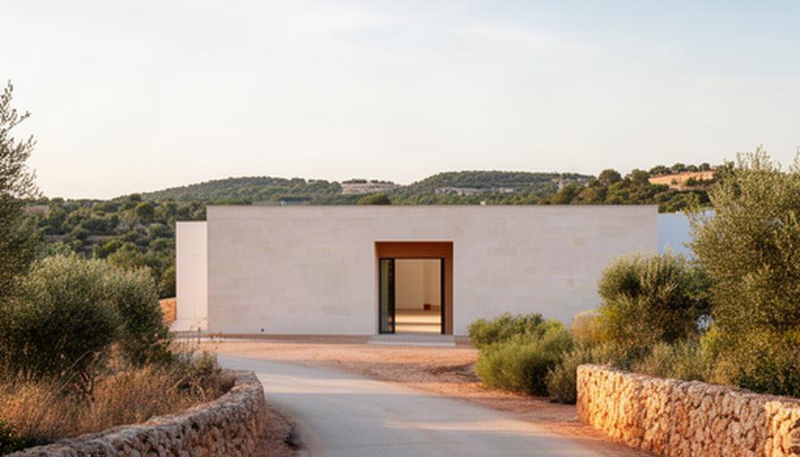 Exterior de un estudio de danza contemporánea en un entorno tranquilo de Santa Margarita